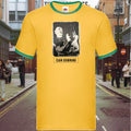 CIAN DOWNING RINGER T-SHIRT [YELLOW/GREEN]