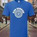 CIAN DOWNING TARGET LOGO T-SHIRT [BLUE]