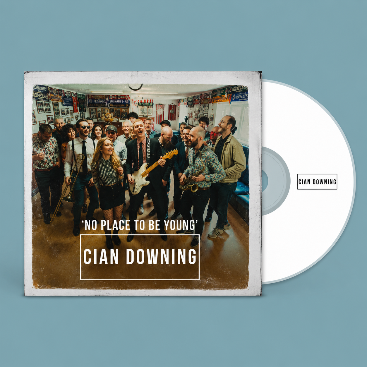 'NO PLACE TO BE YOUNG' ALTERNATE ARTWORK - CD & Vinyl Bundle [CROWDFUND]