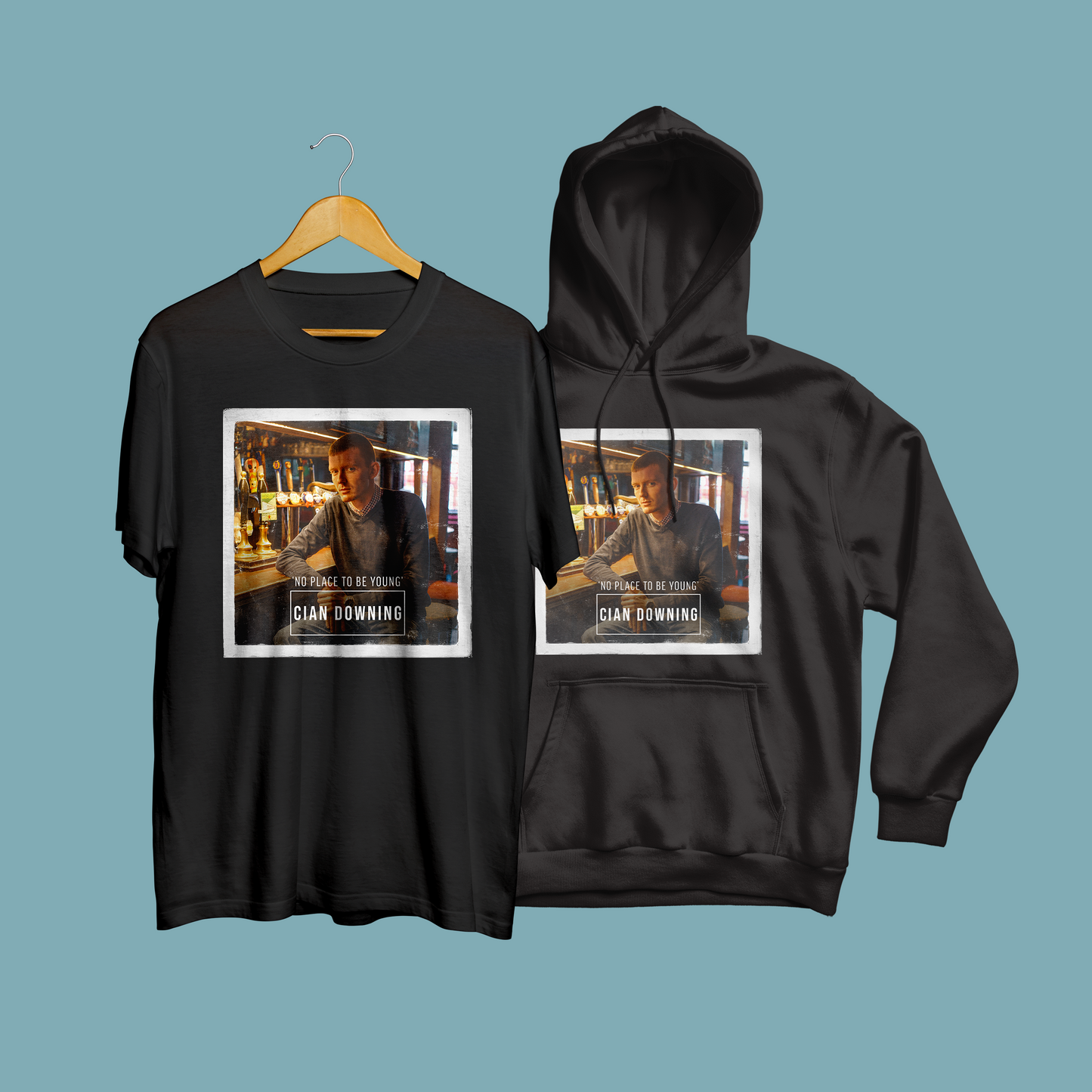 'NO PLACE TO BE YOUNG' ALBUM ARTWORK T-SHIRT & HOODIE BUNDLE [CROWDFUND]