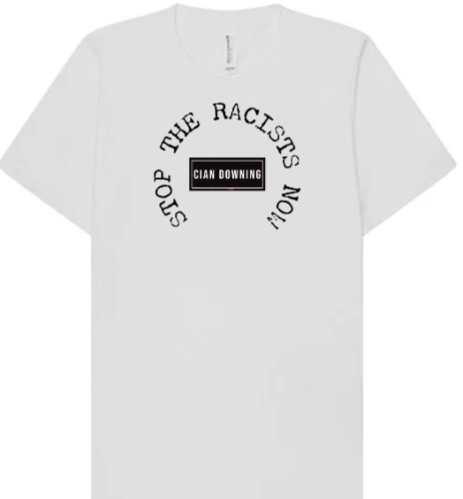 'Stop the Racists Now' T-SHIRT AND VINYL BUNDLE